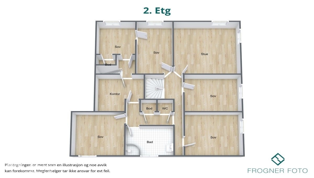 Plattegrond  verdieping